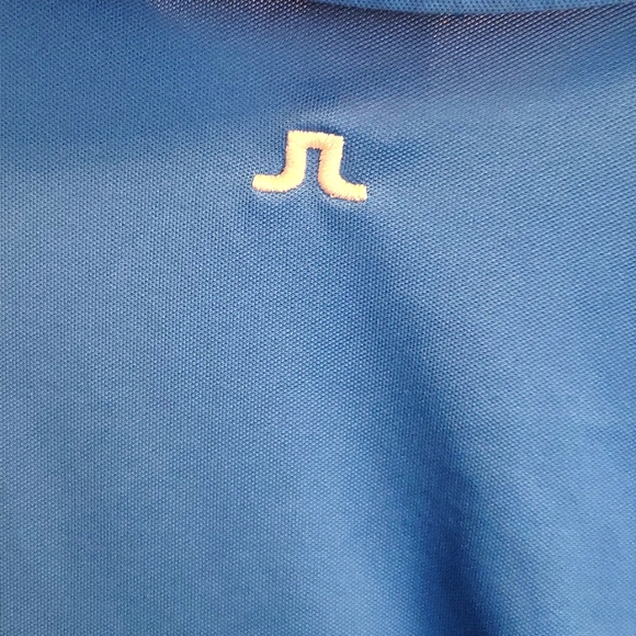 J.Lindeberg Blue Golf Shirt XL - Picture 3 of 5